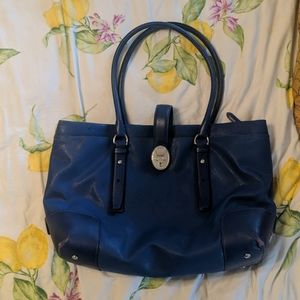 Tumi Shopper Tote Bag Royal Blue
